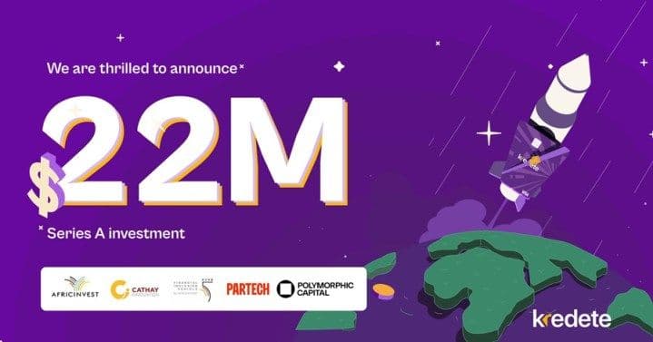 Kredete raises a $22M Series A round to expand credit-building infrastructure with stablecoin transfers to Africa